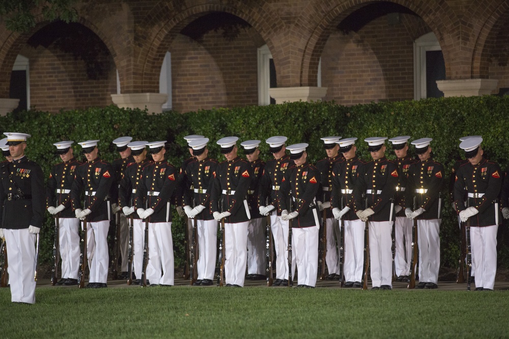 Marine Barracks Washington Evening Parade July 21, 2017