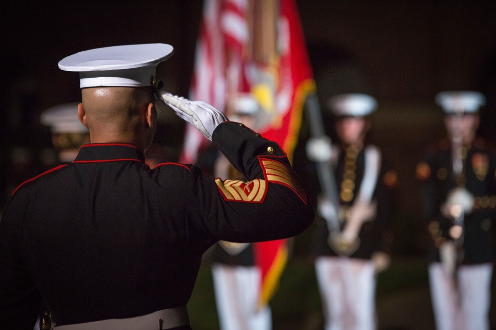 Marine Barracks Washington Evening Parade July 21, 2017