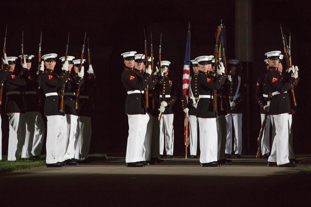 Marine Barracks Washington Evening Parade July 21, 2017