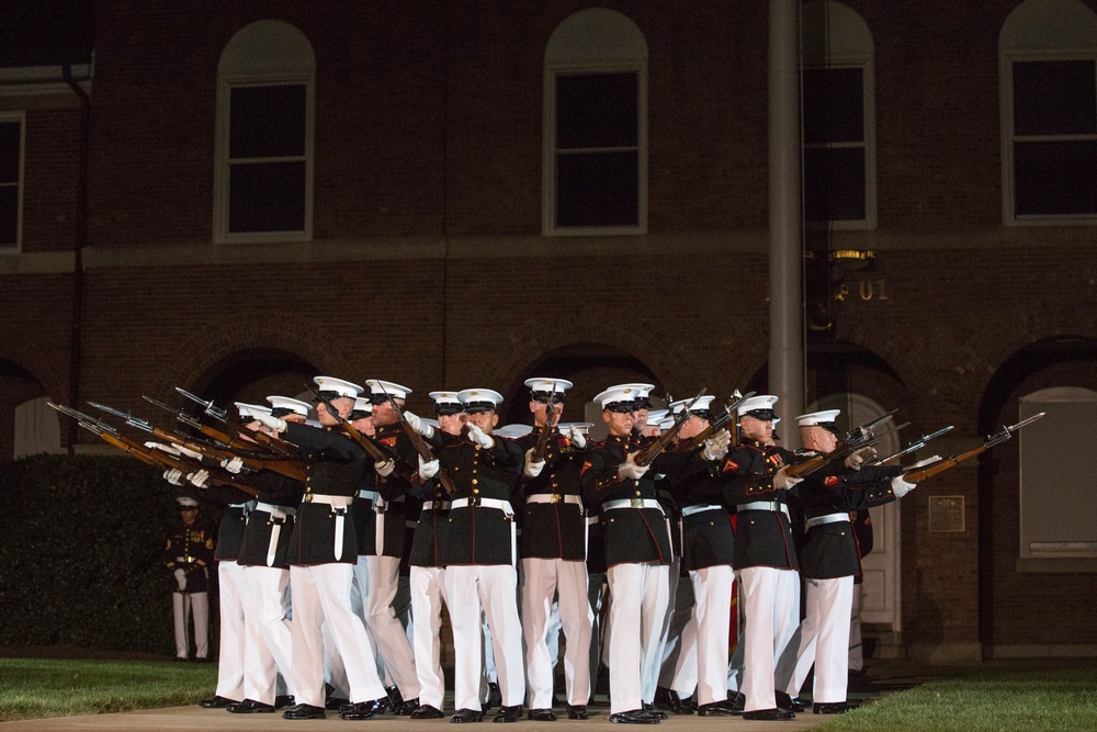 Marine Barracks Washington Evening Parade July 21, 2017