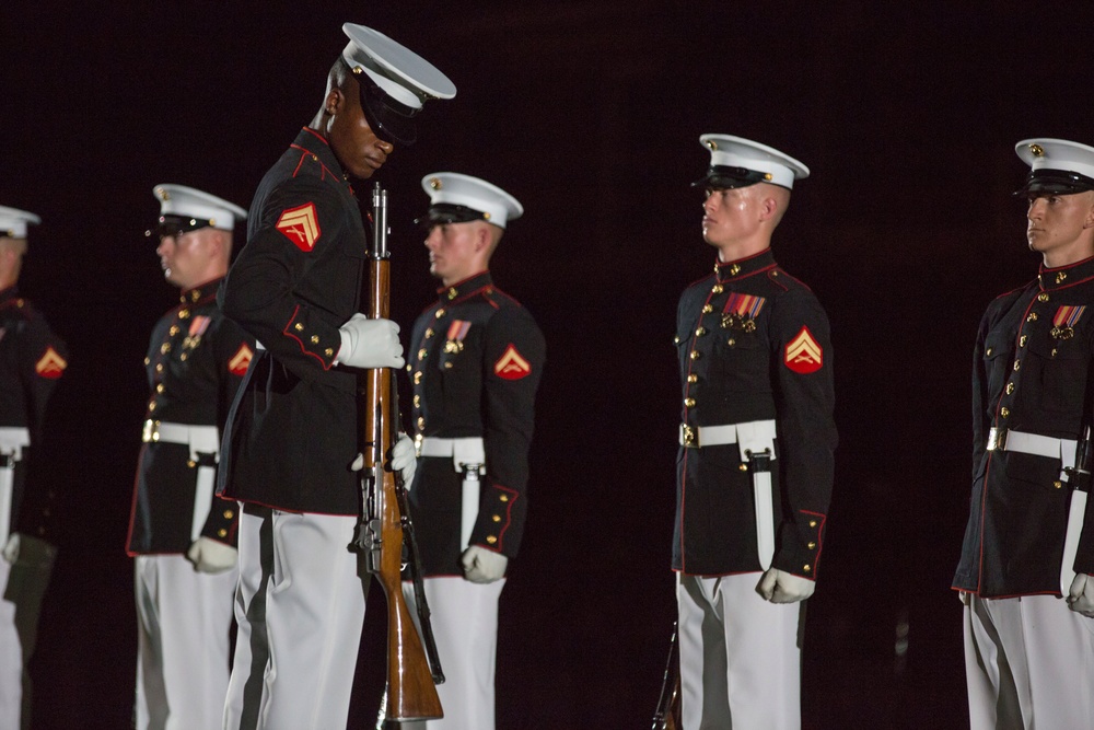 Marine Barracks Washington Evening Parade July 21, 2017