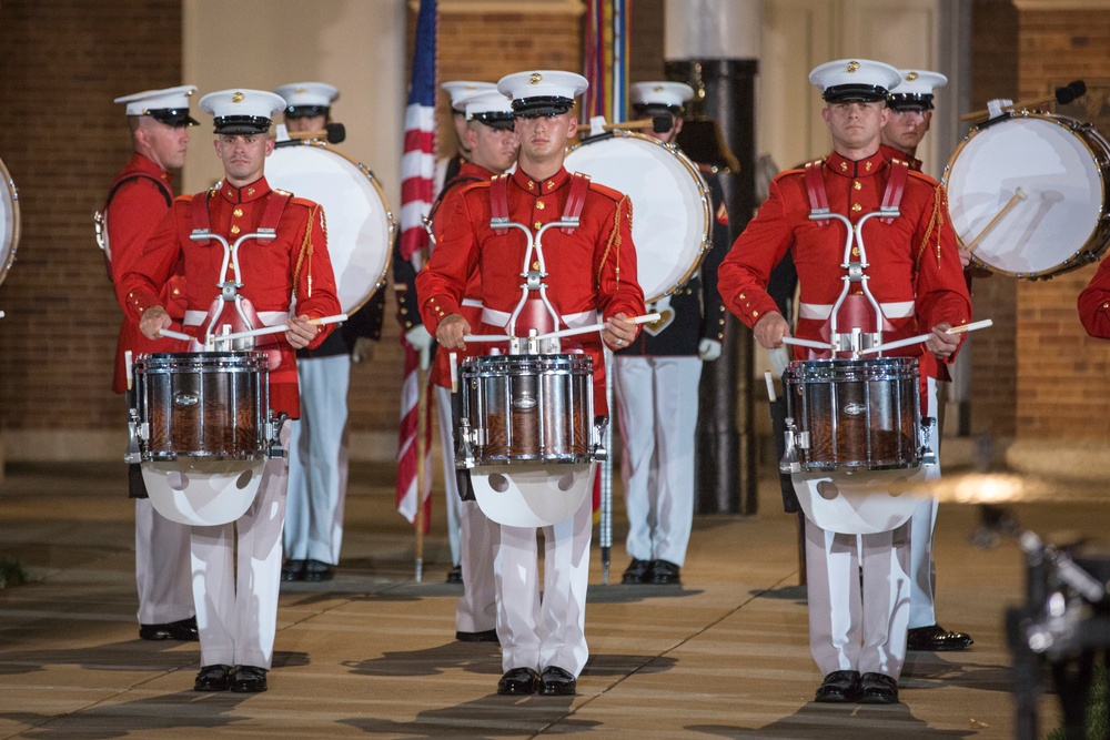 Marine Barracks Washington Evening Parade July 21, 2017