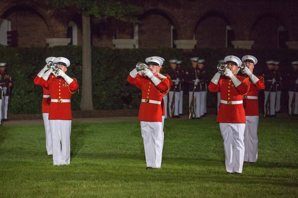 Marine Barracks Washington Evening Parade July 21, 2017