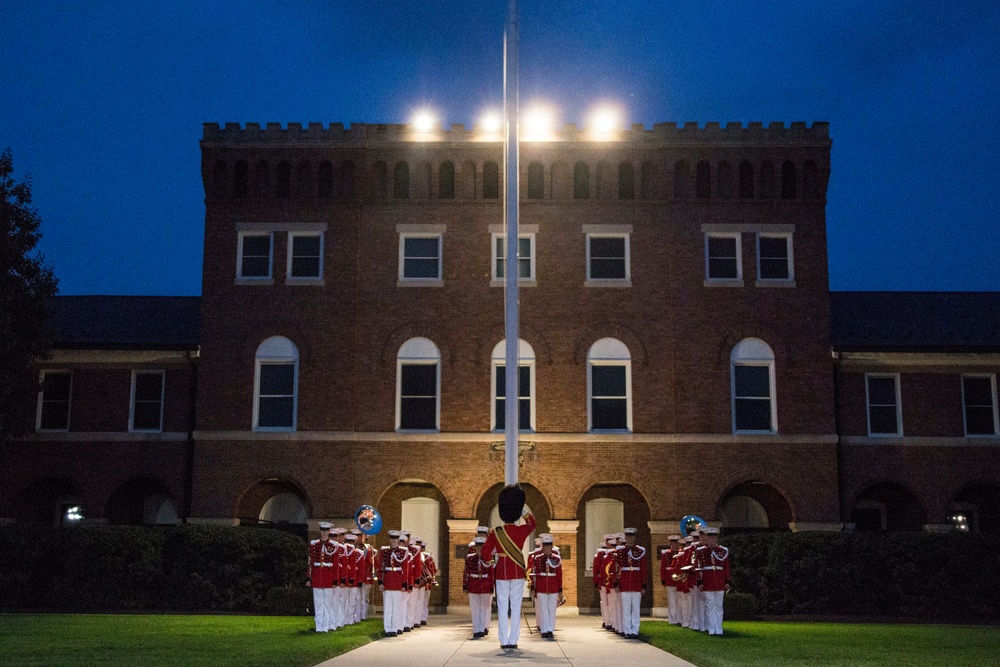 Marine Barracks Washington Evening Parade July 21, 2017