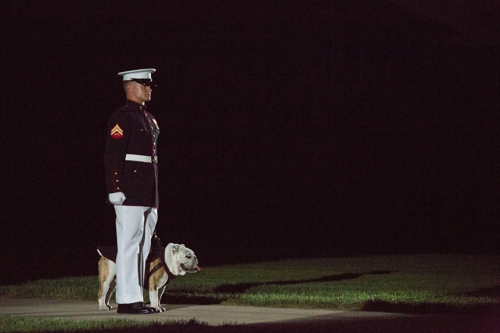 Marine Barracks Washington Evening Parade July 21, 2017