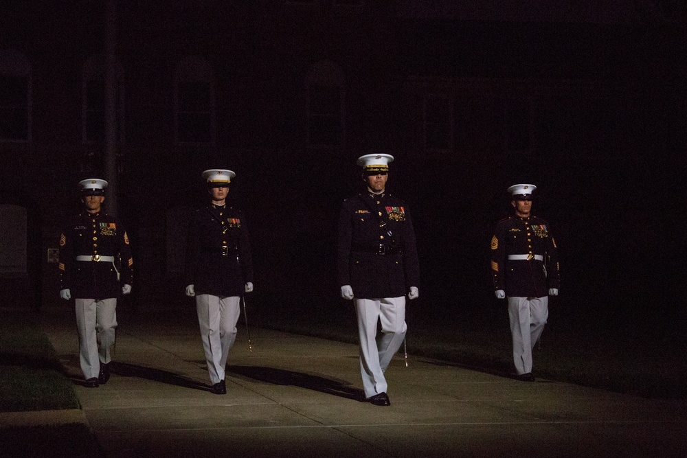 Marine Barracks Washington Evening Parade July 21, 2017