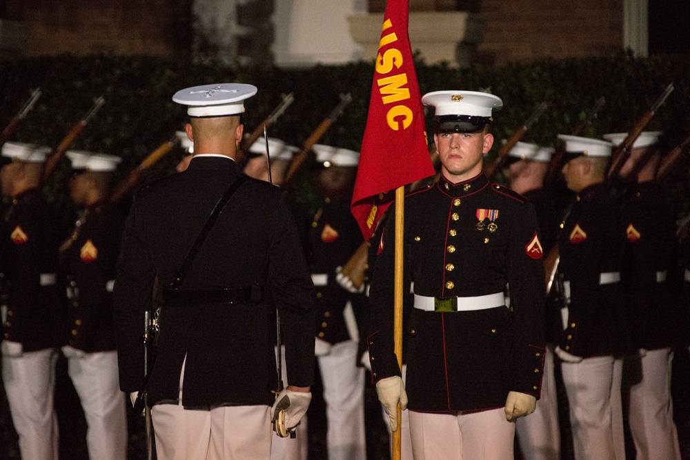 Marine Barracks Washington Evening Parade July 21, 2017