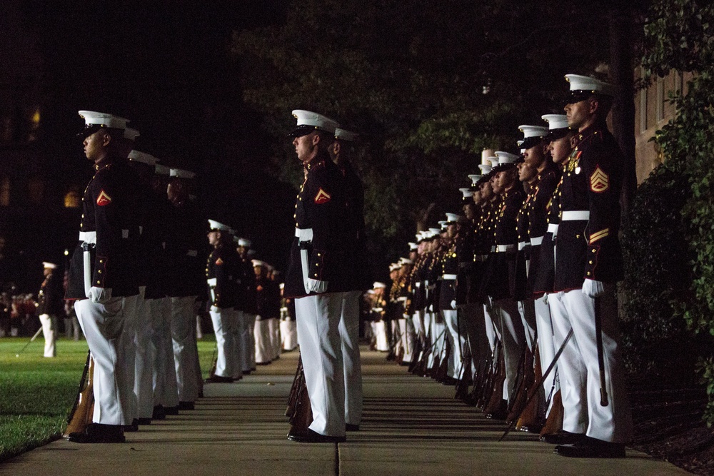 Marine Barracks Washington Evening Parade July 21, 2017