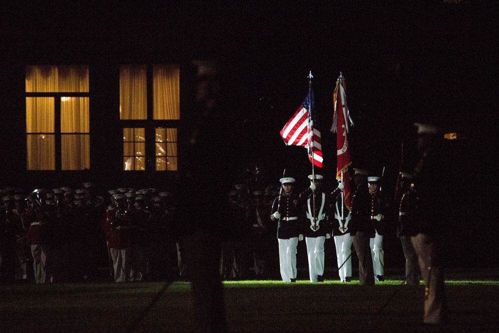 Marine Barracks Washington Evening Parade July 21, 2017