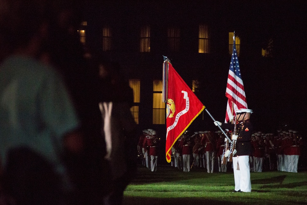 Marine Barracks Washington Evening Parade July 21, 2017