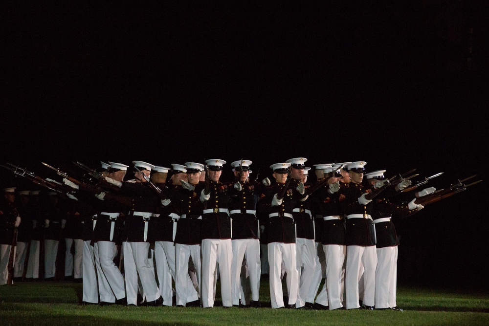 Marine Barracks Washington Evening Parade July 21, 2017