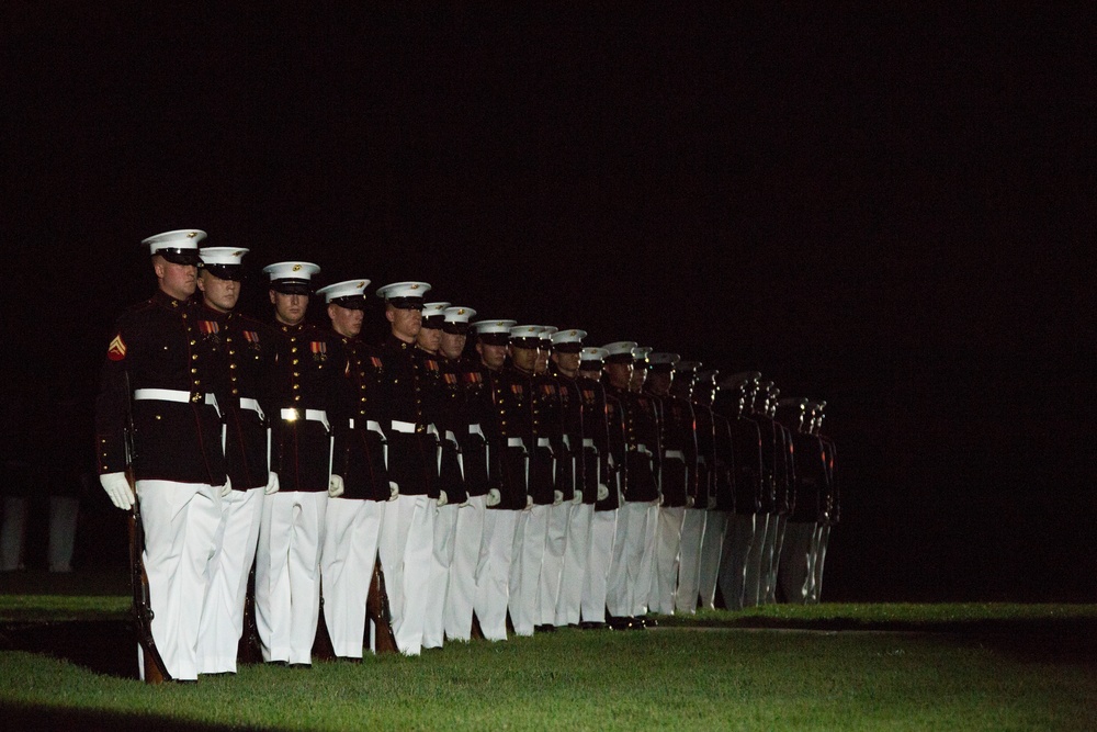 Marine Barracks Washington Evening Parade July 21, 2017