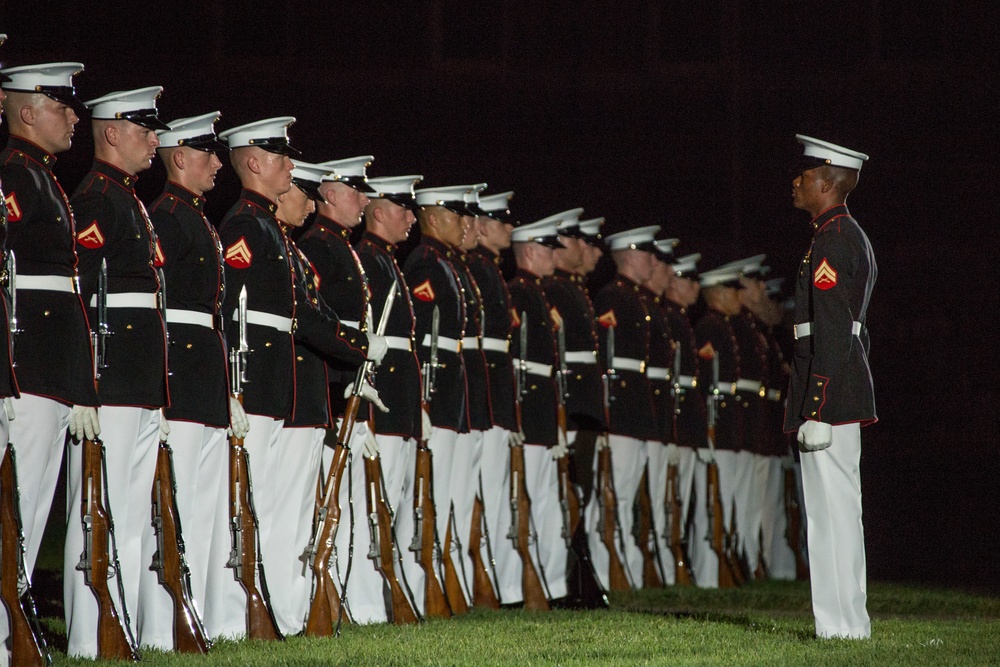 Marine Barracks Washington Evening Parade July 21, 2017