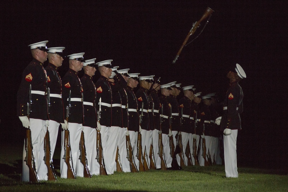 Marine Barracks Washington Evening Parade July 21, 2017