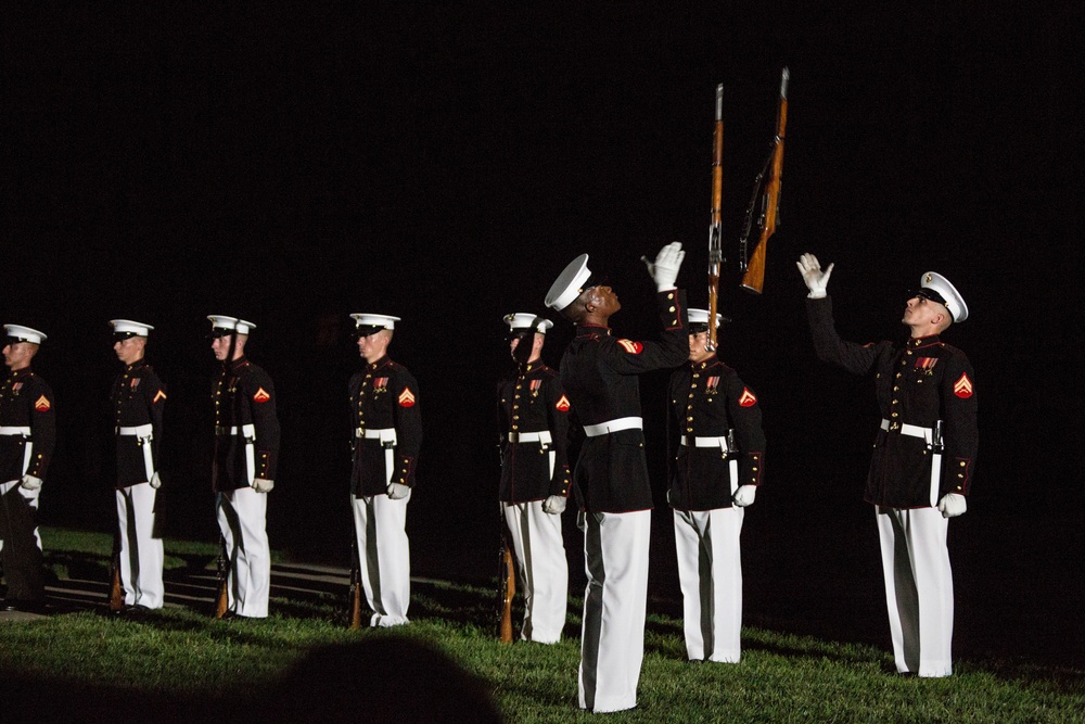 Marine Barracks Washington Evening Parade July 21, 2017