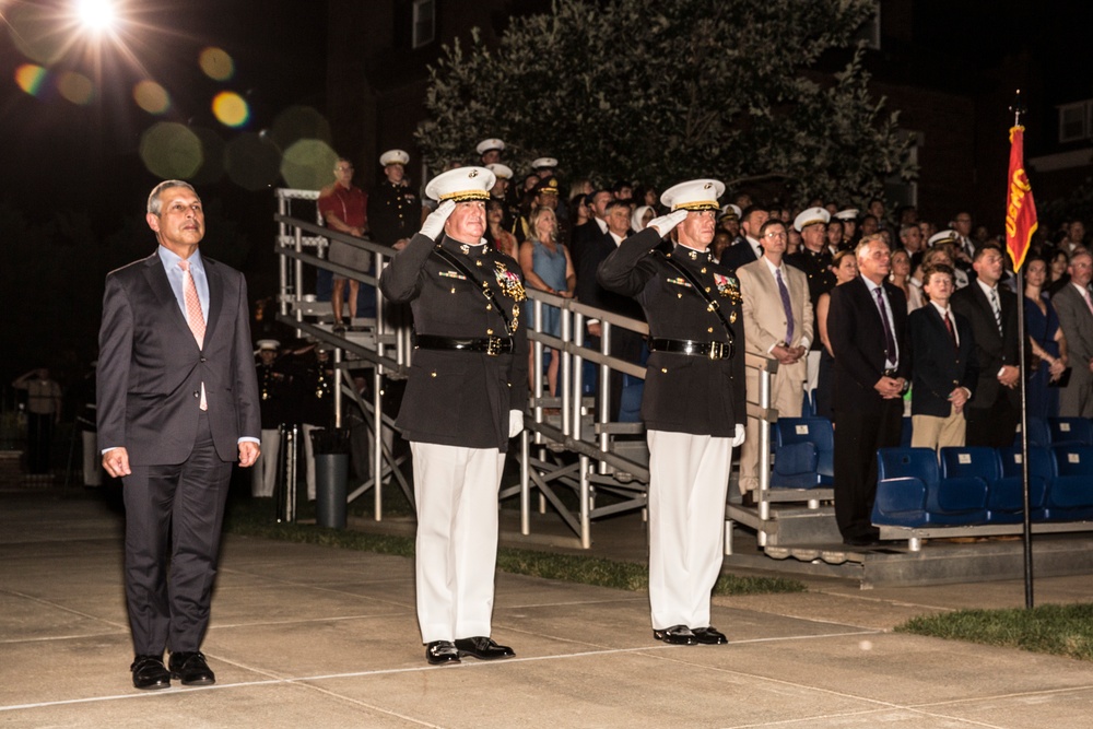 Marine Barracks Washington Evening Parade July 21, 2017