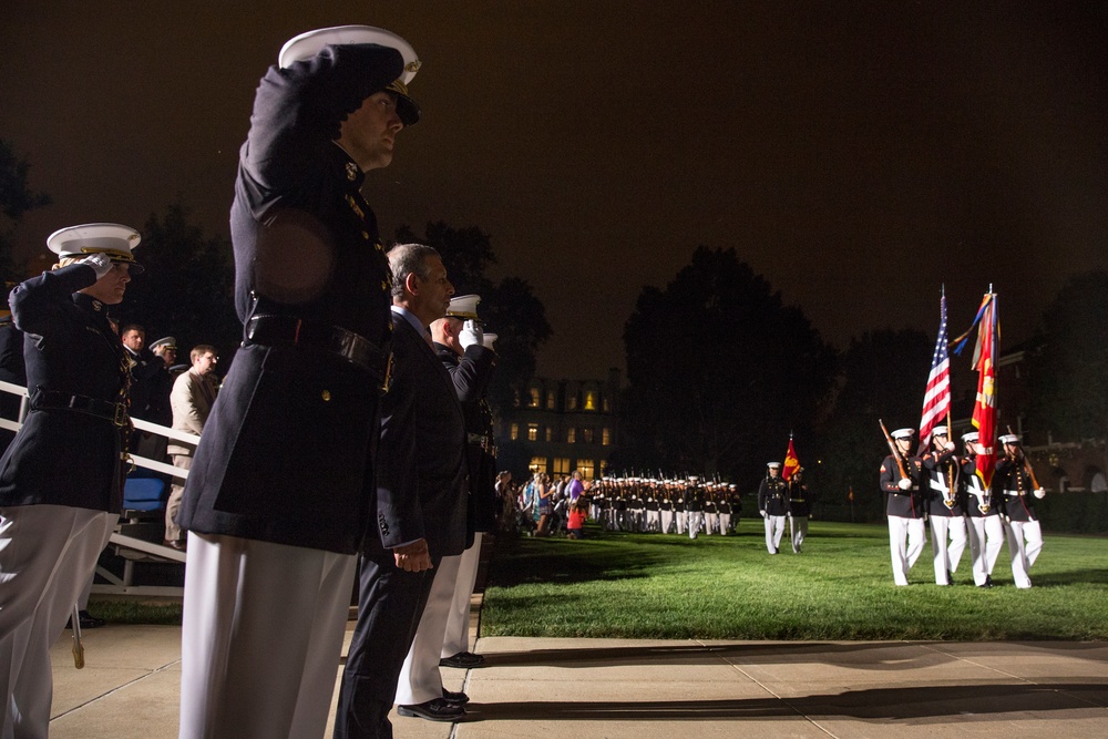 Marine Barracks Washington Evening Parade July 21, 2017