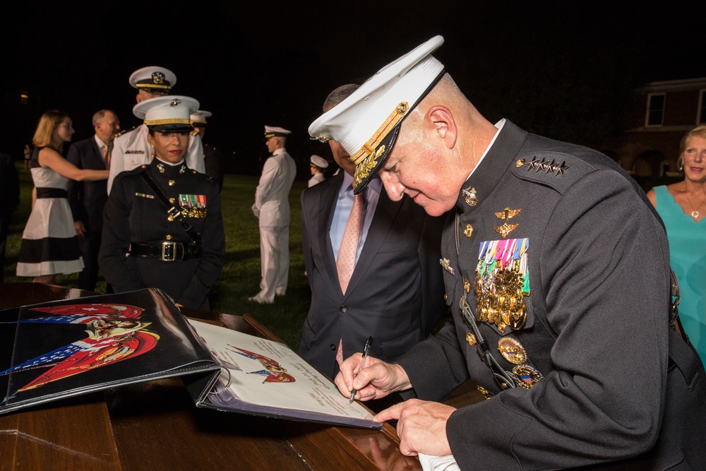 Marine Barracks Washington Evening Parade July 21, 2017