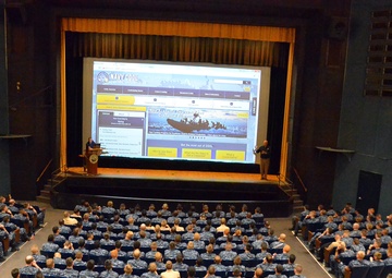 Navy COOL Visits Groton Sailors