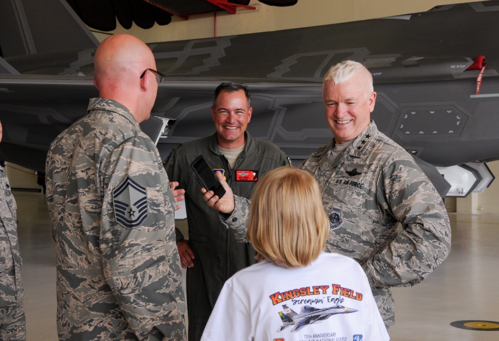 Director of ANG visits 173rd FW