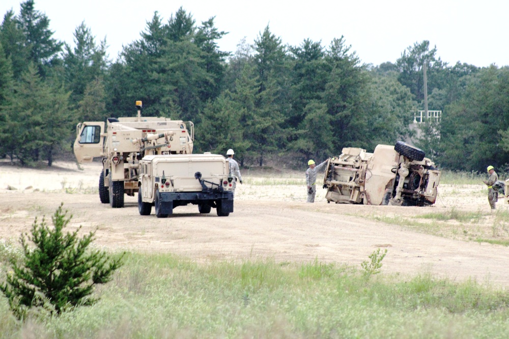 Vehicle Recovery Training at Fort McCoy