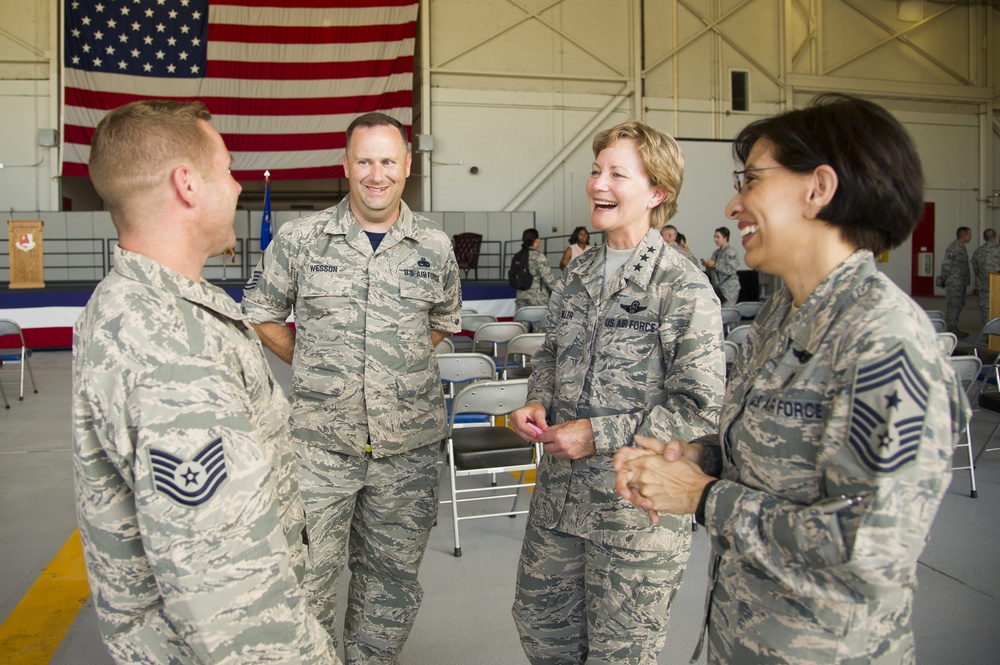 AFRC senior leaders visit Reserve Citizen Airmen