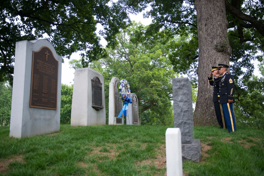 242nd U.S. Army Chaplain Corps Anniversary Ceremony at Arlington National Cemetery