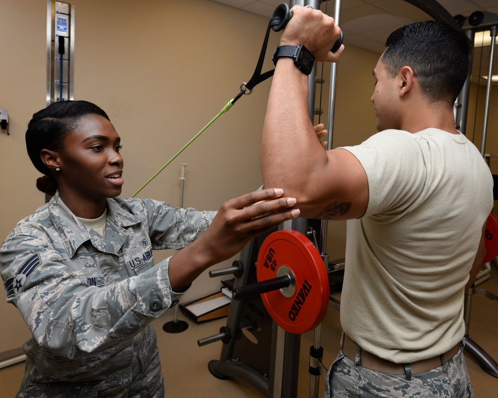 Wright-Patt provides world-class rehabilitative and preventative physical medicine to Airmen