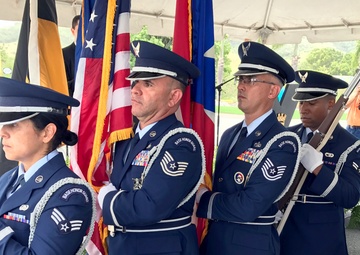 156th Airlift Wing Honor Guard renders military honors