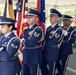 156th Airlift Wing Honor Guard renders military honors