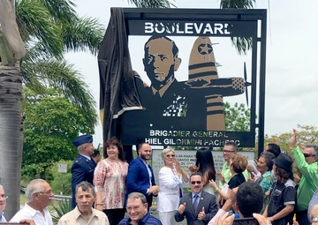 Brig. Gen. Mihiel Gilormini naming ceremony