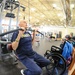 Neither the gym, house chores or being disabled will stop this retired Navy Chief Petty Officer from staying active