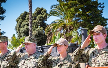 BMU-1 Holds Change of Command