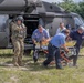 West Virginia Army National Guard Soldiers react to emergency during 2017 National Boy Scout Jamboree