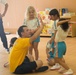 Sailors visit Japanese kindergarten students