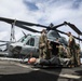 Corpsmen familiarize with an UH-1Y Huey