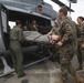 Corpsmen familiarize with an UH-1Y Huey