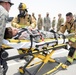 Leadership of the 379th Air Expeditionary Wing get a first-hand look at the base clinic and a 911 emergency response exercise