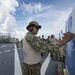 Sailors Conduct Small Arms Qualifications aboard USNS Spearhead (T-EPF 1) during SPS 17