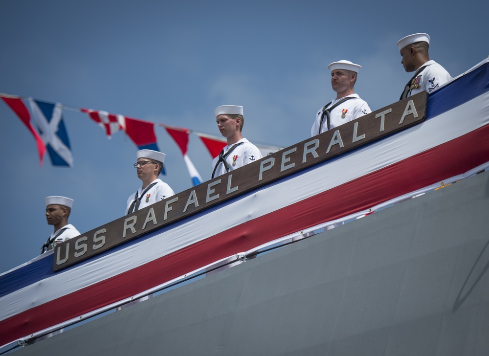 USS Rafael Peralta (DDG 115) Commissioning