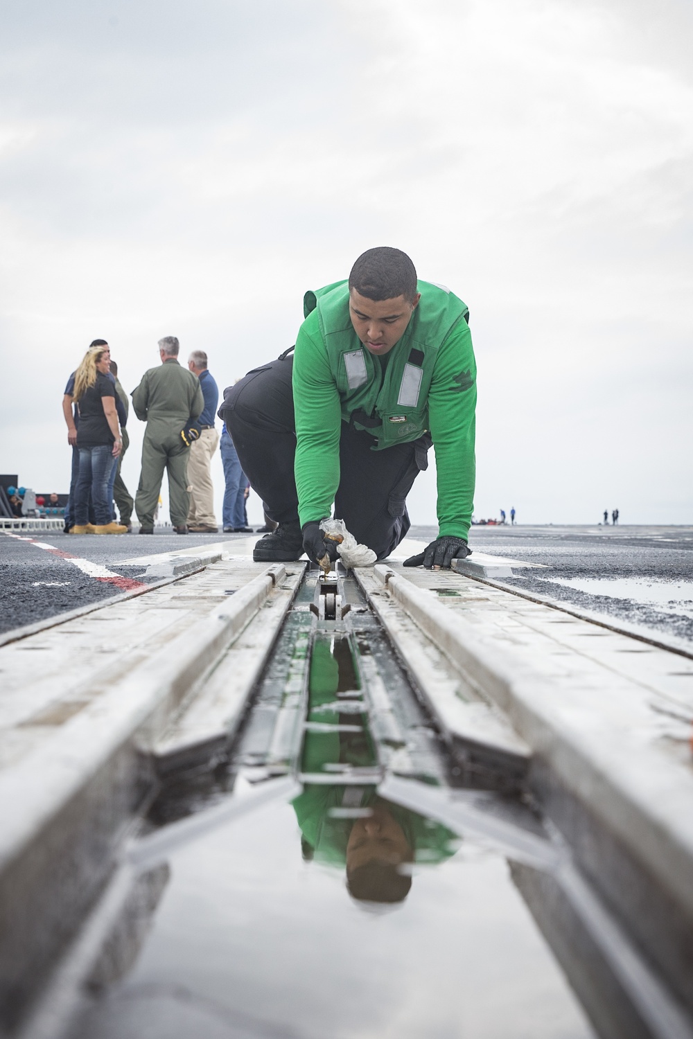 USS Gerald R. Ford Flight Ops Preparation