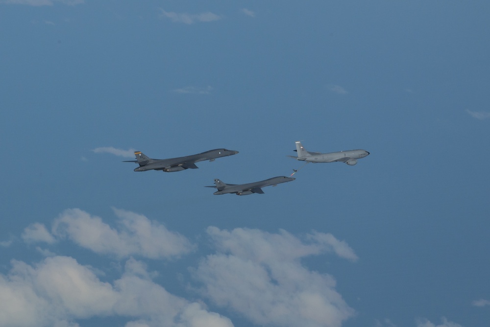 U.S. bombers conduct bilateral mission with allies in response to North Korea ICBM launch