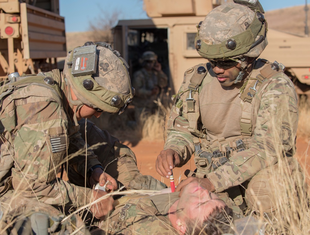 Complex drill in Africa challenges, preps young Army truck drivers for combat