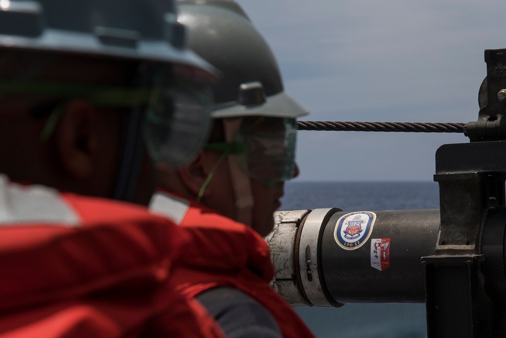 USS San Diego (LPD 22) Deployment