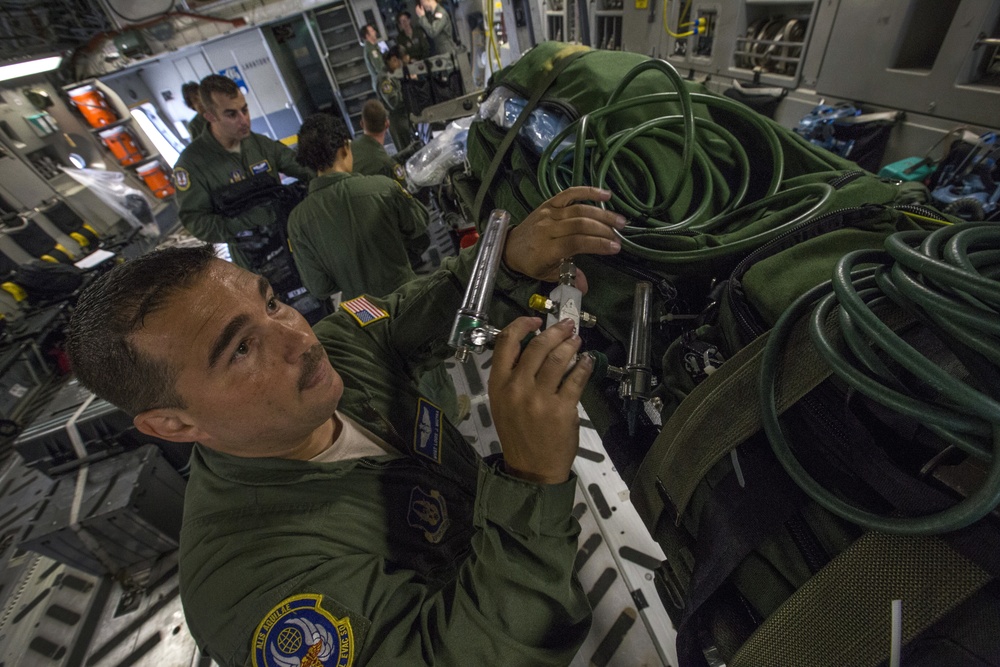 514th Aeromedical stays current