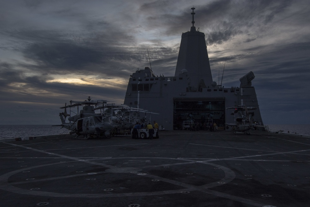 USS San Diego (LPD 22) Deployment