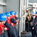 Sailors conduct replenishment-at-sea