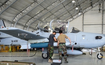 Afghan Air Force takes over A-29 Maintenance Ops