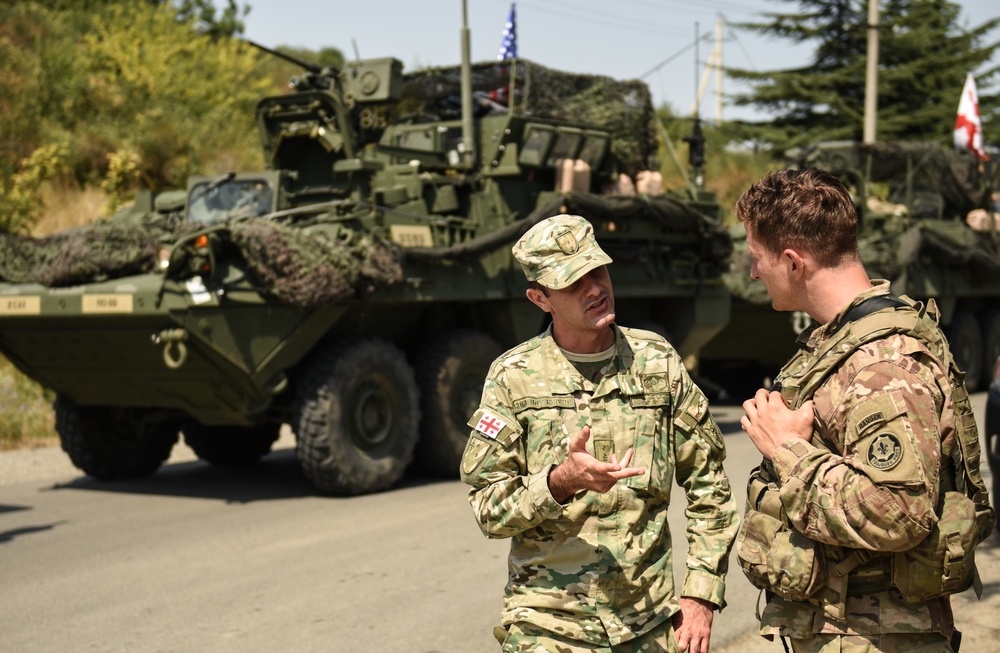 2nd Cavalry Regiment Rolls Through Georgia Noble Partner 17