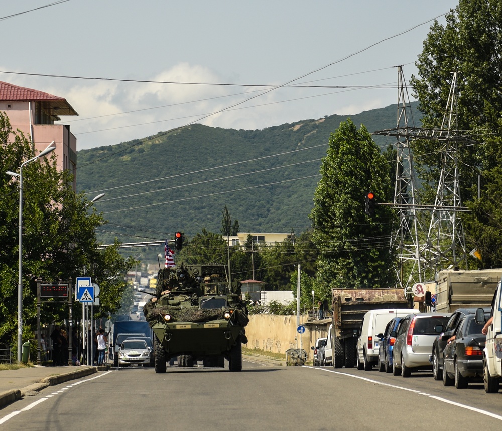 2nd Cavalry Regiment Rolls Through Georgia Noble Partner 17